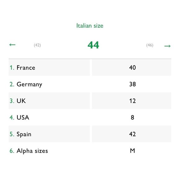 United Colors Of Benetton Distressed Flared Denim Skirt US/8 - Picture 9 of 9